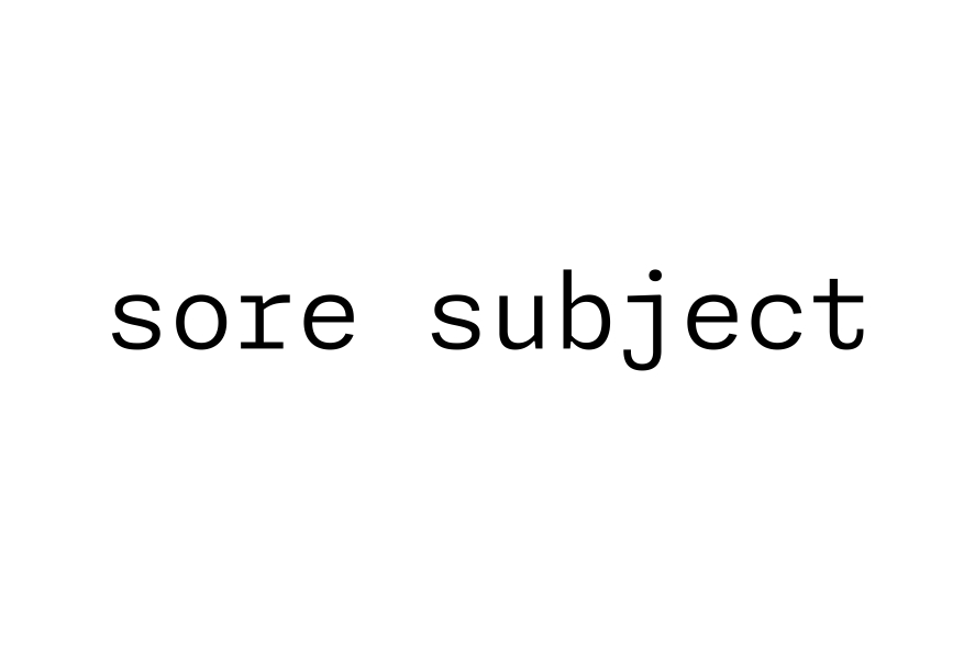 Sore Subject logo